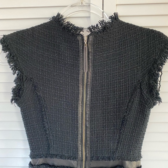 Rebecca Taylor black tweed mini dress - Picture 7 of 11